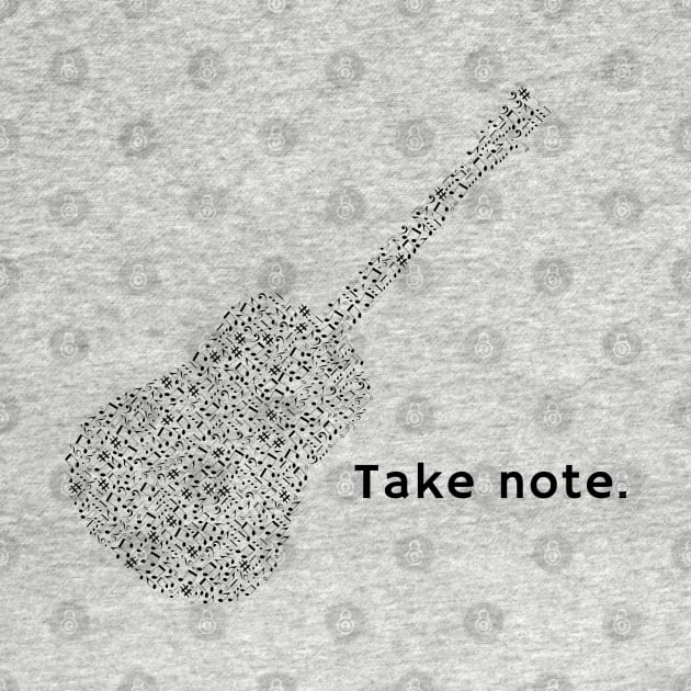 Take Note by Acoustic Apparel